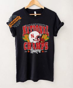 Back to back undefeated national champs 1994 1995 Nebraska Huskers shirt