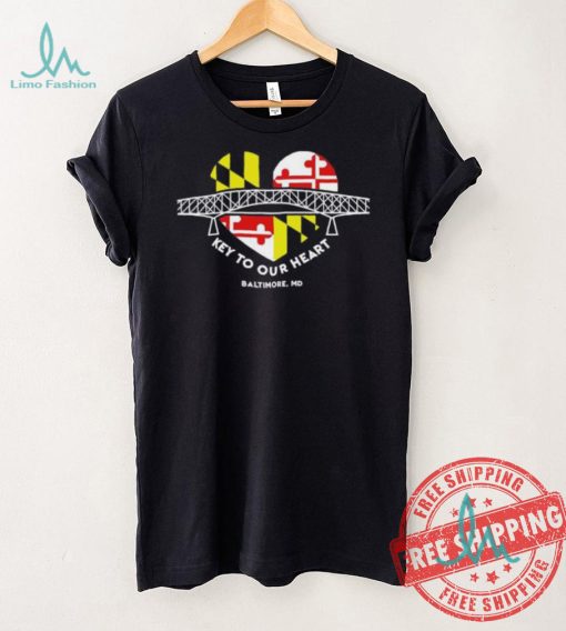Baltimore Francis Scott Key Bridge to our heart 2024 shirt
