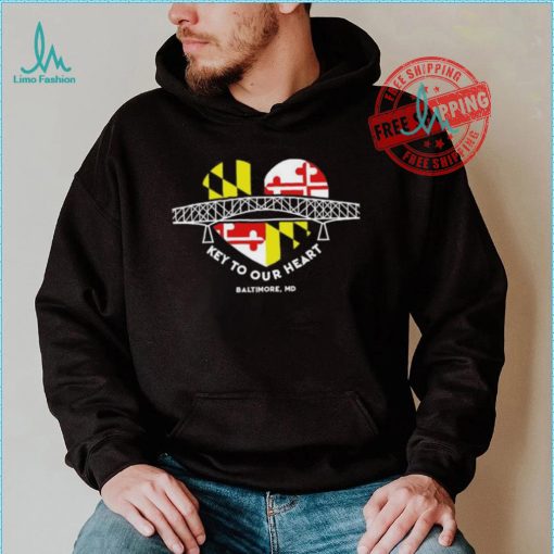 Baltimore Francis Scott Key Bridge to our heart 2024 shirt