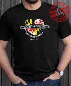 Baltimore Francis Scott Key Bridge to our heart 2024 shirt