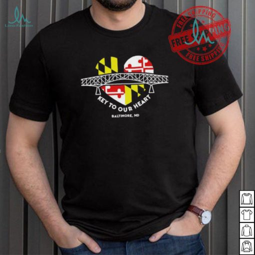 Baltimore Francis Scott Key Bridge to our heart 2024 shirt