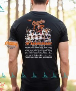 Baltimore Orioles 70th Anniversary Unisex T Shirt
