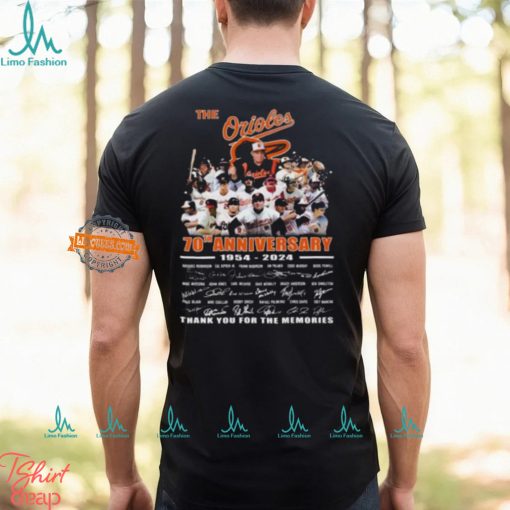 Baltimore Orioles 70th Anniversary Unisex T Shirt
