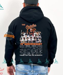 Baltimore Orioles 70th Anniversary Unisex T Shirt