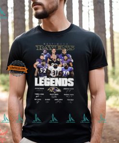 Baltimore Ravens Legendary History Signature Unisex T Shirt
