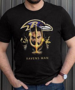 Baltimore Ravens Ravens Man x Aquaman 2024 T Shirt
