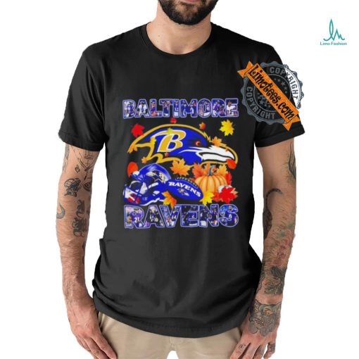 Baltimore Ravens football autumn shirt