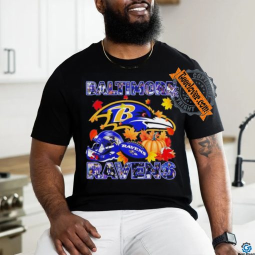 Baltimore Ravens football autumn shirt