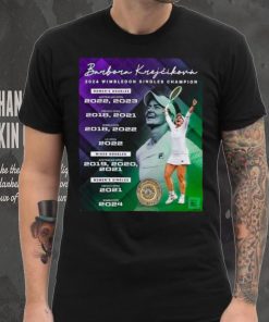 Barbora Krejčíková 2024 Wimbledon Singles Champion Women’s Doubles shirt, hoodie, sweater, long sleeve and tank top Barbora Krejčíková 2024 Wimbledon Singles Champion Women’s Doubles shirt