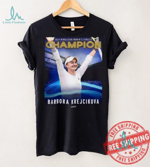 Barbora Krejčíková 2024 Wimbledon Women’s Singles Champion shirt