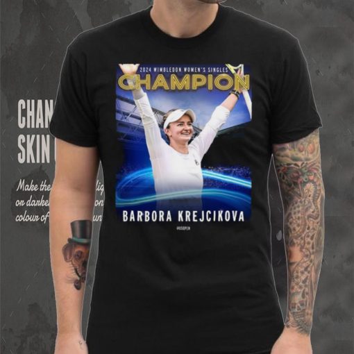 Barbora Krejčíková 2024 Wimbledon Women’s Singles Champion shirt