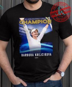 Barbora Krejčíková 2024 Wimbledon Women’s Singles Champion shirt