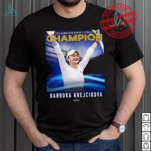 Barbora Krejčíková 2024 Wimbledon Women’s Singles Champion shirt