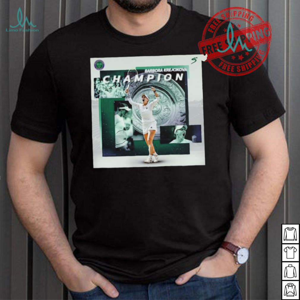 Barbora Krejčíková Champion 2024 shirt Barbora Krejčíková Champion 2024 shirt