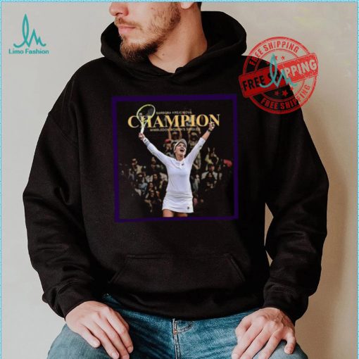 Barbora Krejčíková Champion Wimbledon Women’s Singles 2024 shirt