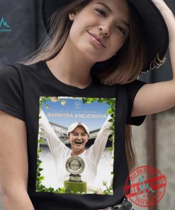 Barbora Krejčíková Ladies’ Singles Champion shirt