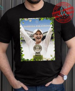 Barbora Krejčíková Ladies’ Singles Champion shirt