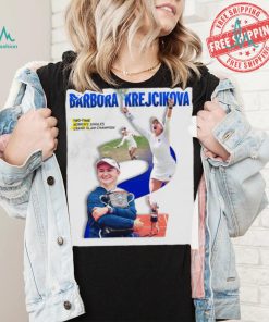 Barbora Krejčíková Two Time Women’s Singles Grand Slam Champion 2024 shirt