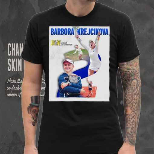 Barbora Krejčíková Two Time Women’s Singles Grand Slam Champion 2024 shirt