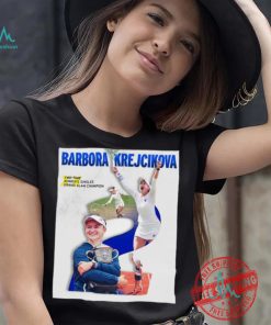 Barbora Krejčíková Two Time Women’s Singles Grand Slam Champion 2024 shirt
