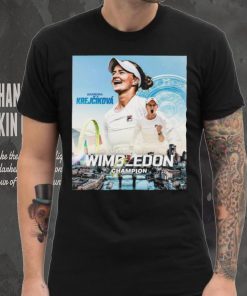 Barbora Krejčíková Women’s Singles Wimbledon Champion 2024 shirt