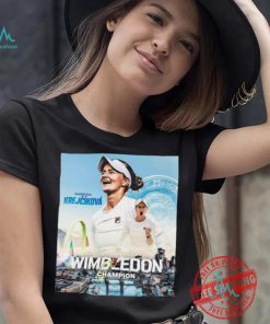 Barbora Krejčíková Women’s Singles Wimbledon Champion 2024 shirt