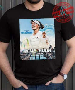 Barbora Krejčíková Women’s Singles Wimbledon Champion 2024 shirt