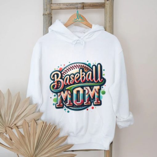 Baseball Mom Women’s Contoured T Shirt