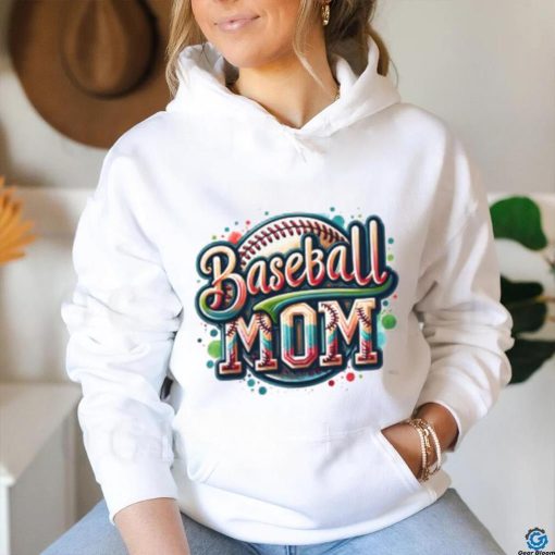 Baseball Mom Women’s Contoured T Shirt