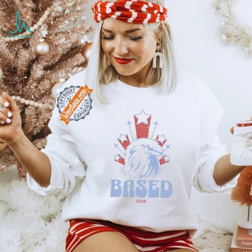 Based usa eagle t shirt