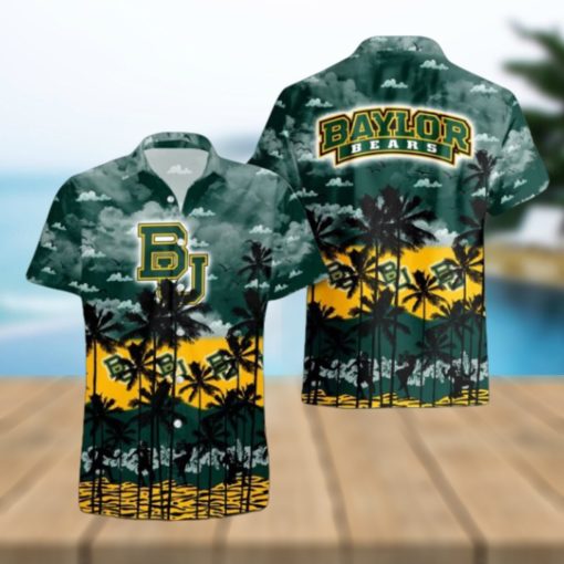 Baylor Bears Palms Tree Hawaiian Shirt