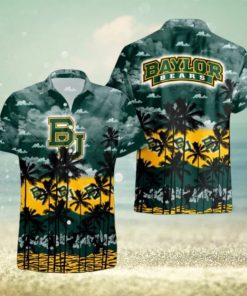 Baylor Bears Palms Tree Hawaiian Shirt