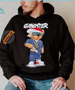 Bear with gun gangster shirt