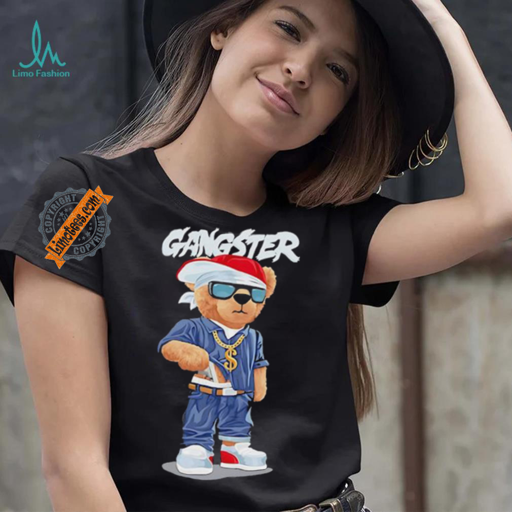 Bear with gun gangster shirt Bear with gun gangster shirt