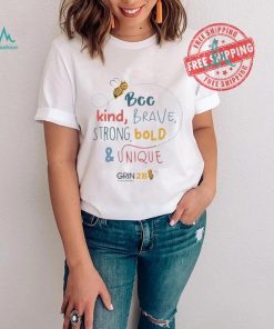 Bee kind brave strong bold and unique shirt