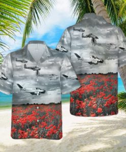 Beech AT 10 Wichita World War II Hawaiian Shirt