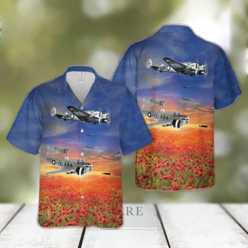 Beech AT 11 Kansan World War II Hawaiian Shirt