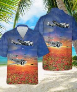 Beech AT 11 Kansan World War II Hawaiian Shirt