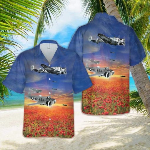 Beech AT 11 Kansan World War II Hawaiian Shirt