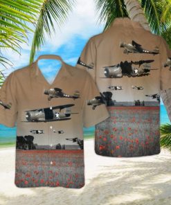 Beech UC 43 Traveler World War II Hawaiian Shirt