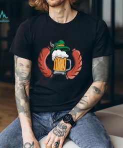 Beer Festival Printed V Neck shirt
