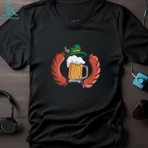 Beer Festival Printed V Neck shirt
