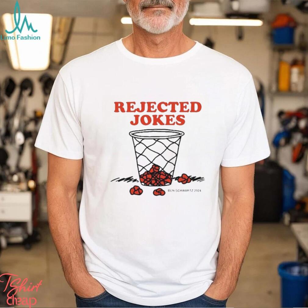 Ben Schwartz Rejected Jokes Tee Shirt Ben Schwartz Rejected Jokes Tee Shirt