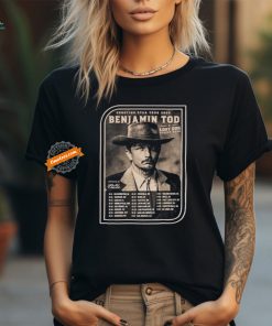 Benjamin Tod And Lost Dog Street Band Shooting Star Tour 2024 T Shirt