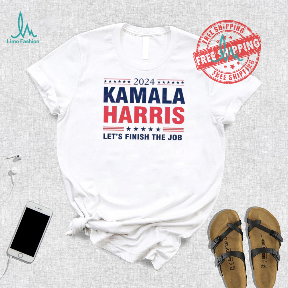 Best 2024 kamala harris let’s finish the job shirt Best 2024 kamala harris let’s finish the job shirt