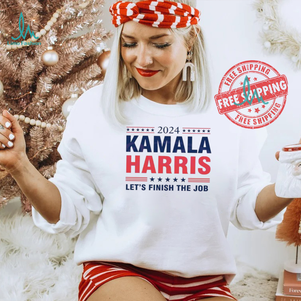 Best 2024 kamala harris let’s finish the job shirt Best 2024 kamala harris let’s finish the job shirt