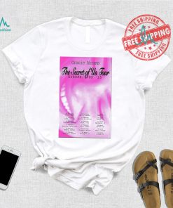 Best Gracie abrams the secret of us tour europe uk ’25 shirt