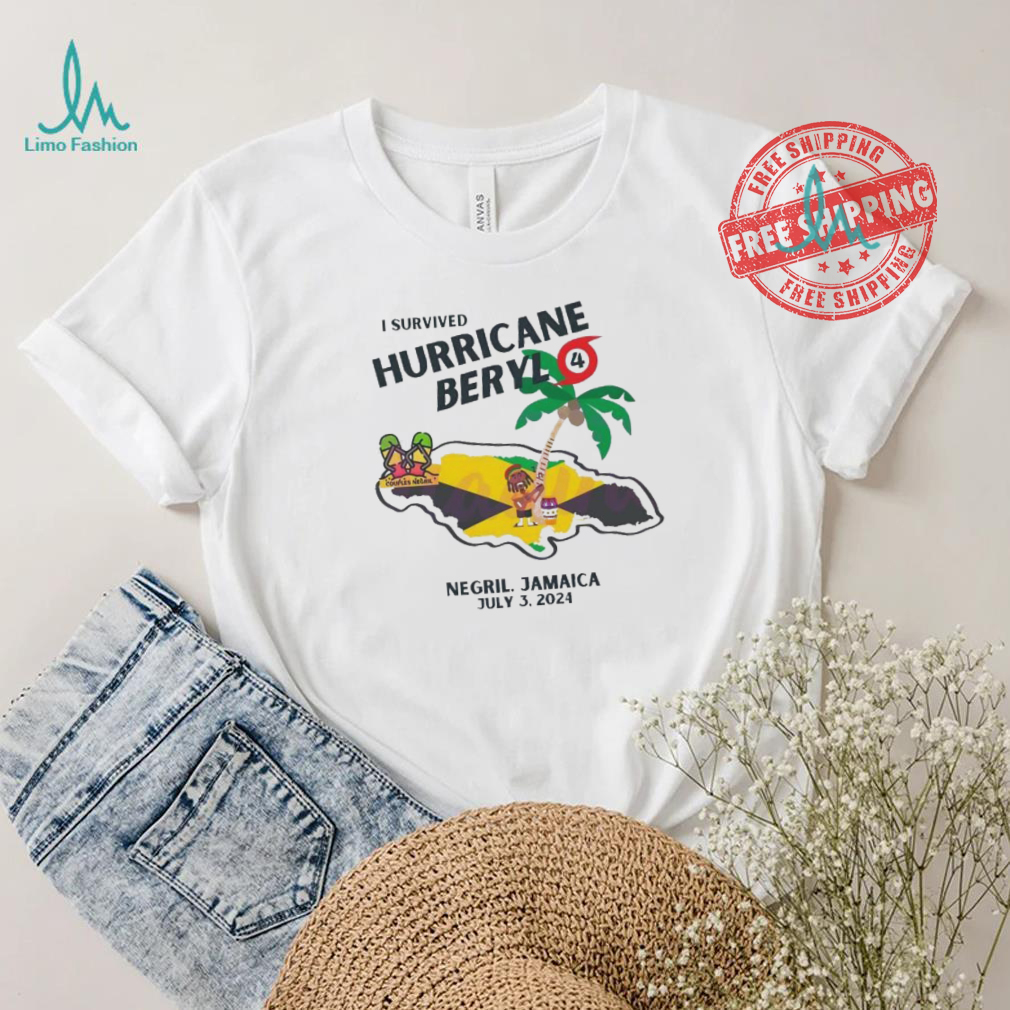 Best I survived hurricane beryl jamaica vacation shirt Best I survived hurricane beryl jamaica vacation shirt