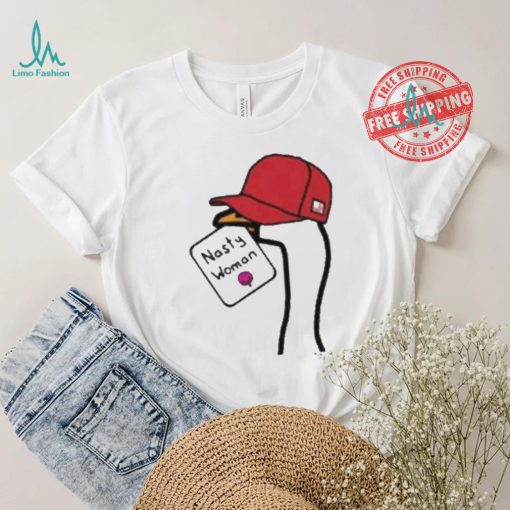 Best Little Portrait Goose Red Hat Nasty Woman for Kamala Harris T Shirt