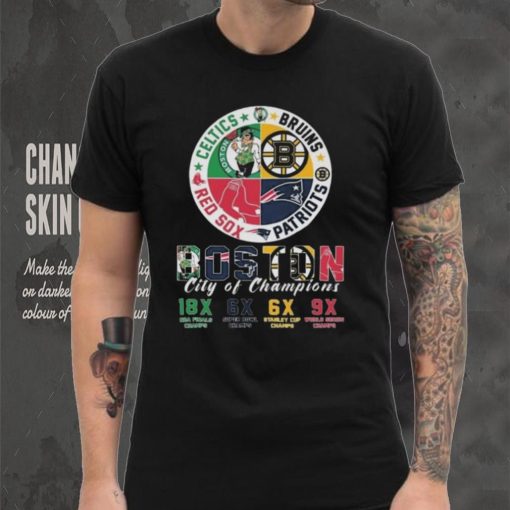 Best New England Patriots Boston Celtics Boston Bruins Red Sox Champions City T Shirt